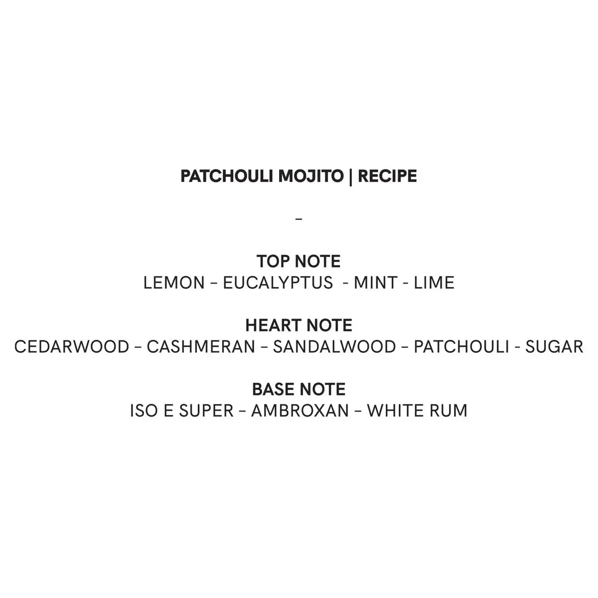 Blndrgrphy Patchouli Mojito 50 ml — Eau de Parfum Unisex