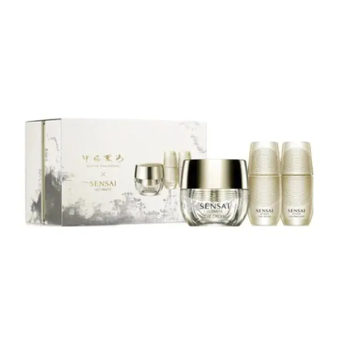 Sensai Ultimate The Cream 30 ml — Set Crema Viso 3 pezzi