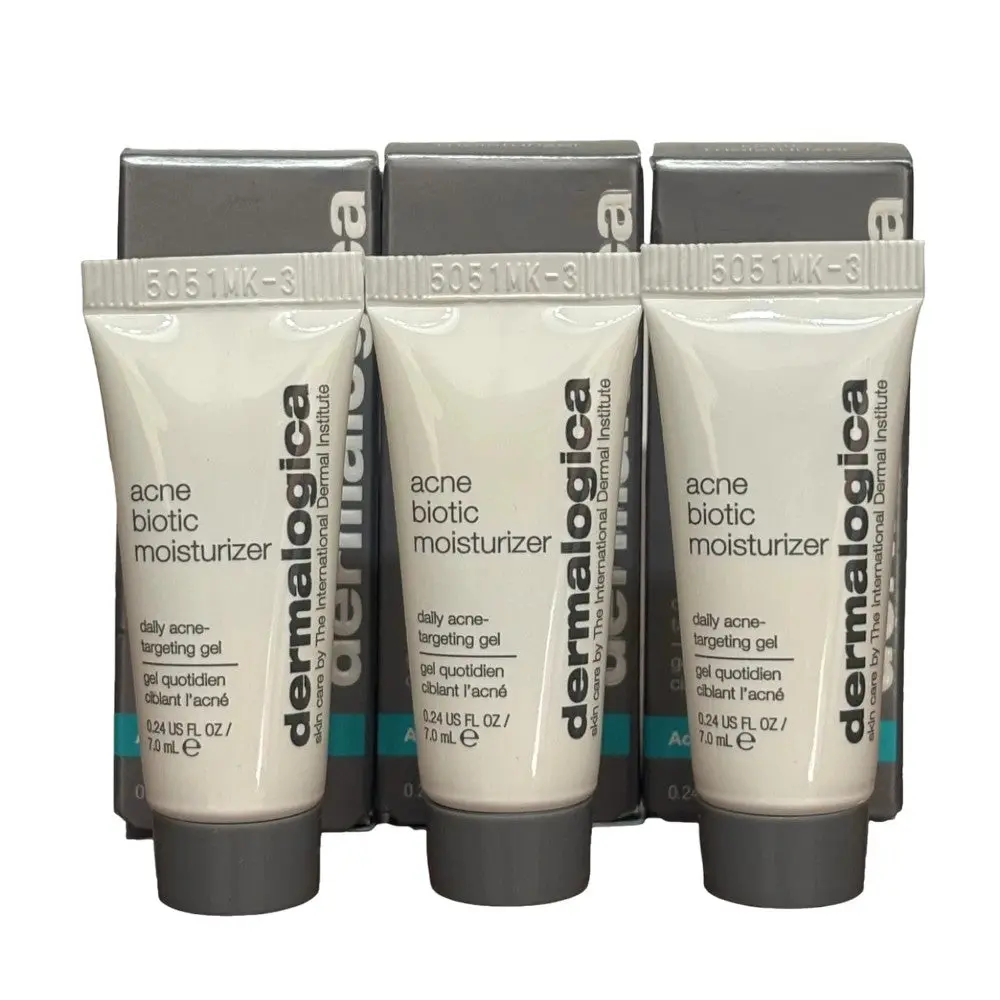 Dermalogica Acne Biotic Gel Trattamento Locale Anti-Acne 7 ml x 3 Pz — Set Viso