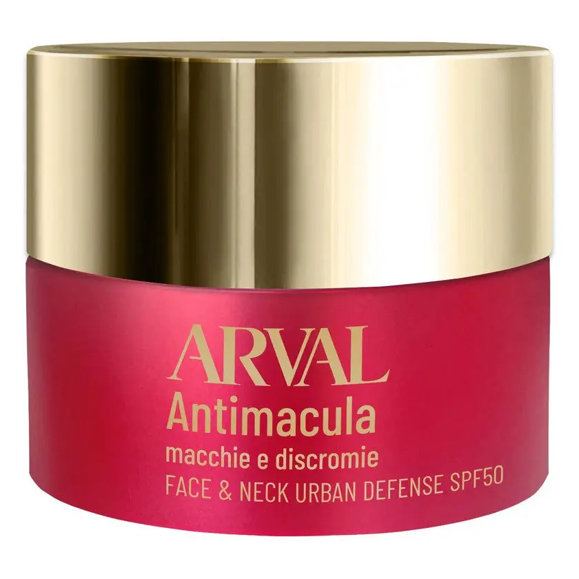 Arval Antimacula Face & Neck Urban Defense SPF 50 Crema protettiva 50 ml