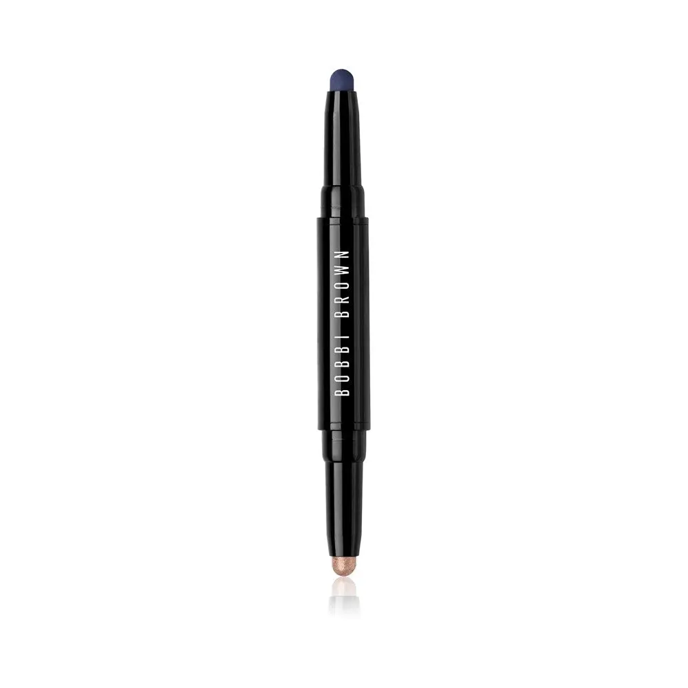 Bobbi Brown Long-Wear Dual-Ended Cream Shadow Stick Silk / Rich Navy 1,6 g — Ombretto in Matita