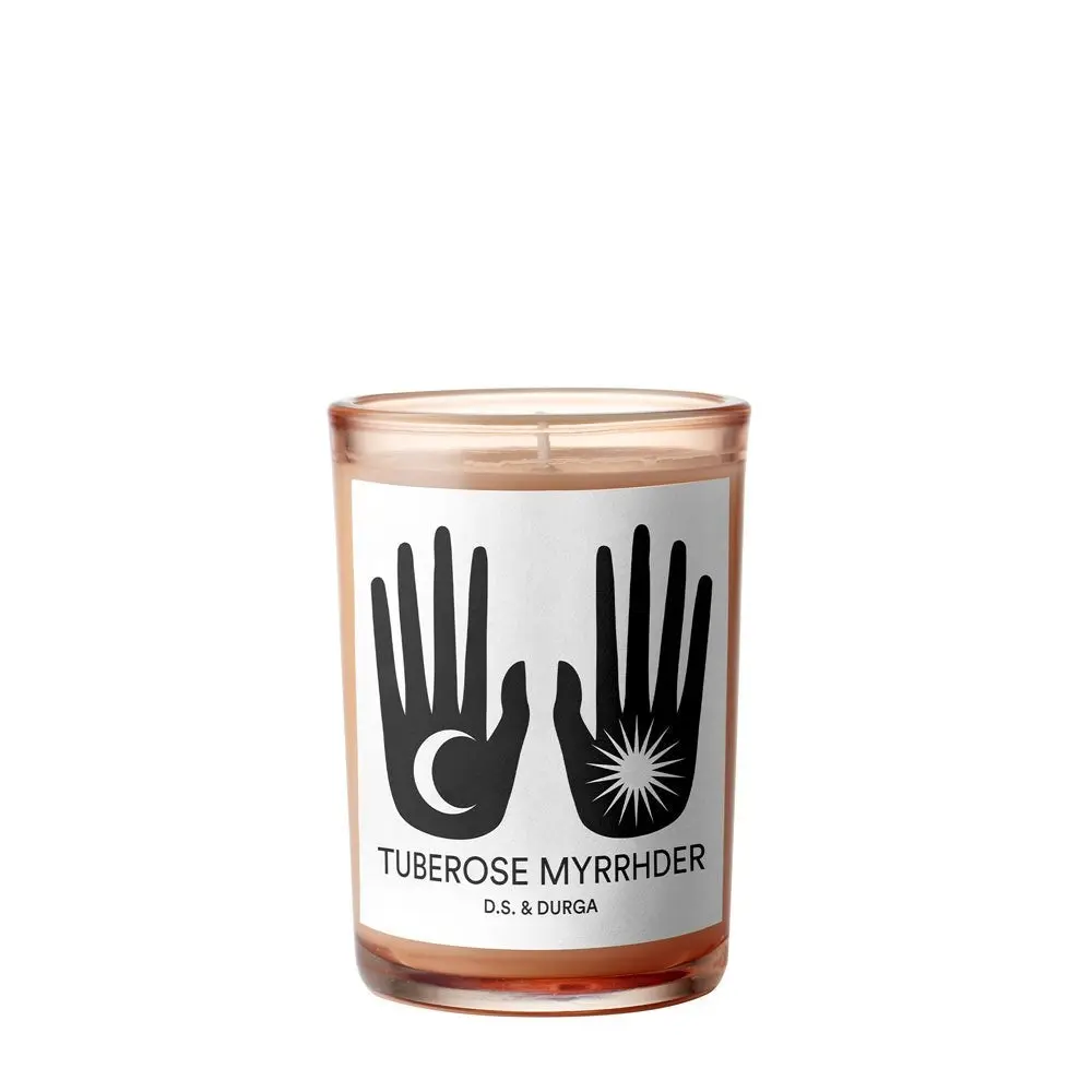 D.S. & Durga Tuberose Myrrhder 200 g — Candela Profumata