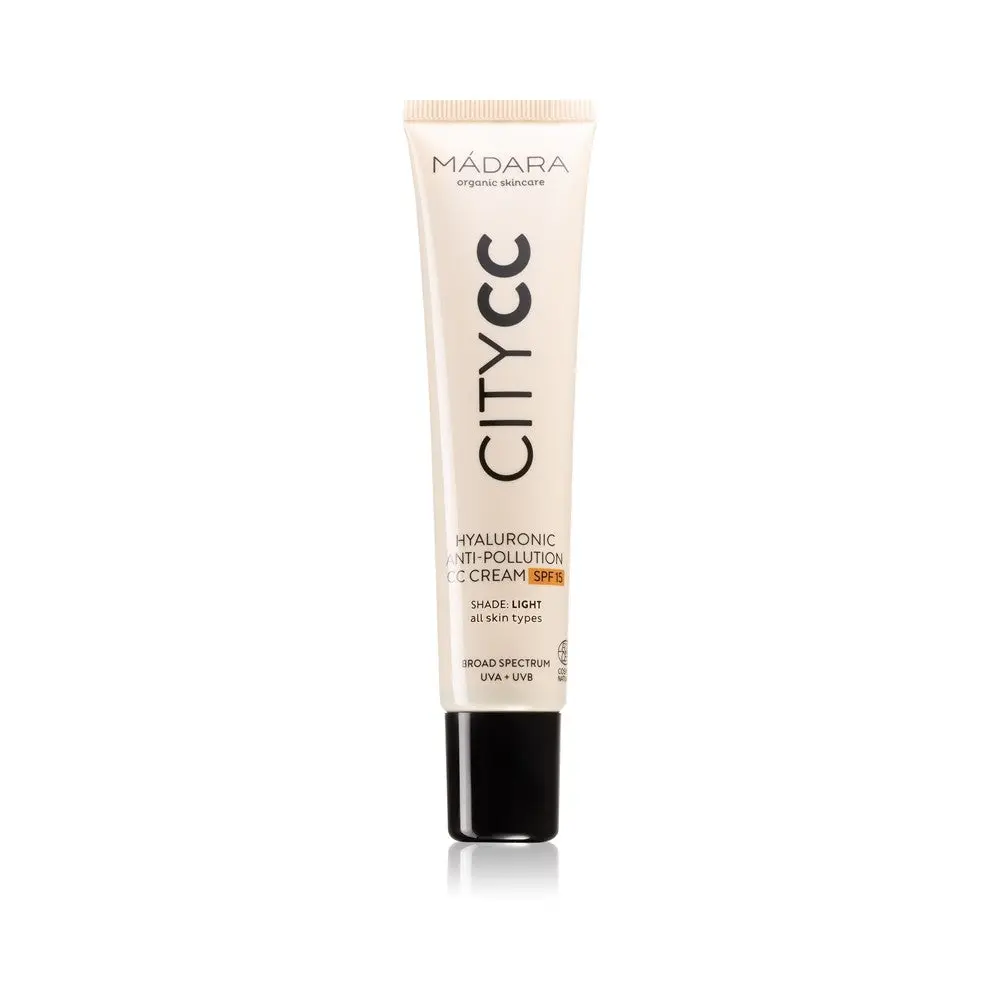 Madara Crema Ialuronica Anti-Inquinamento CC SPF 15 Beige Chiaro
