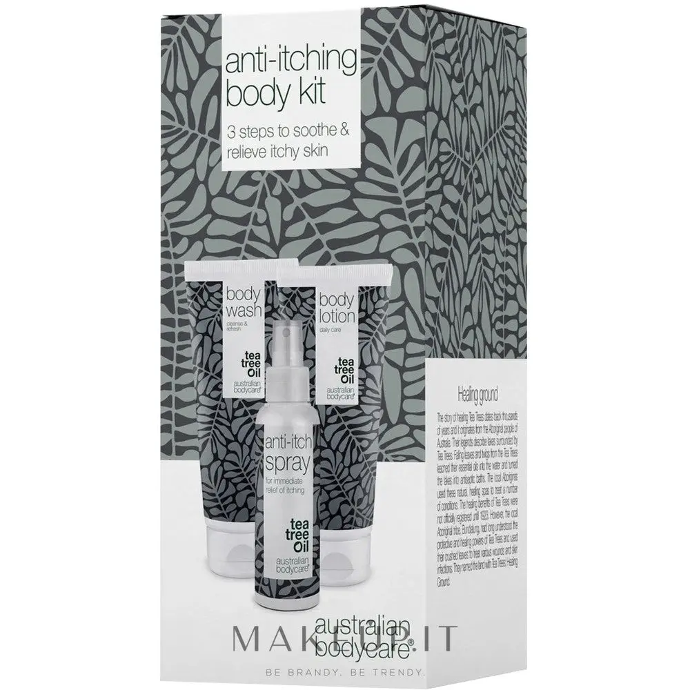 Australian Bodycare Kit Corpo Anti-Prurito — Set Corpo