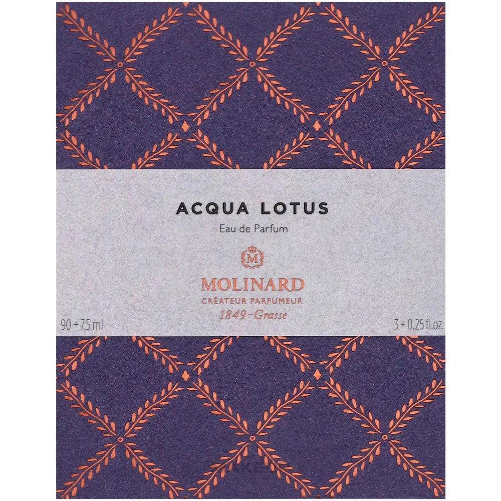 Molinard Acqua Lotus 90 ml — Eau de Parfum Donna