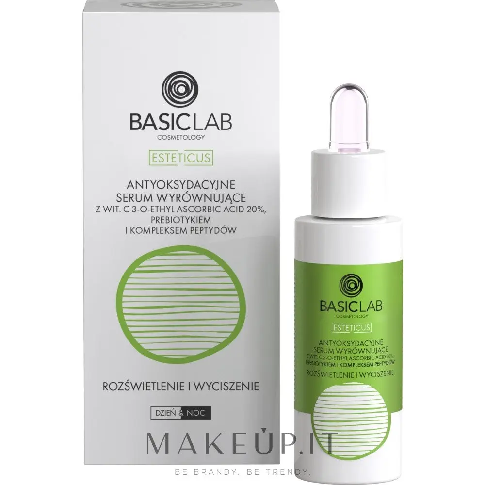 BasicLab Cosmetology Esteticus Siero Antiossidante Illuminante Vitamina C 20% 30 ml — Siero Viso