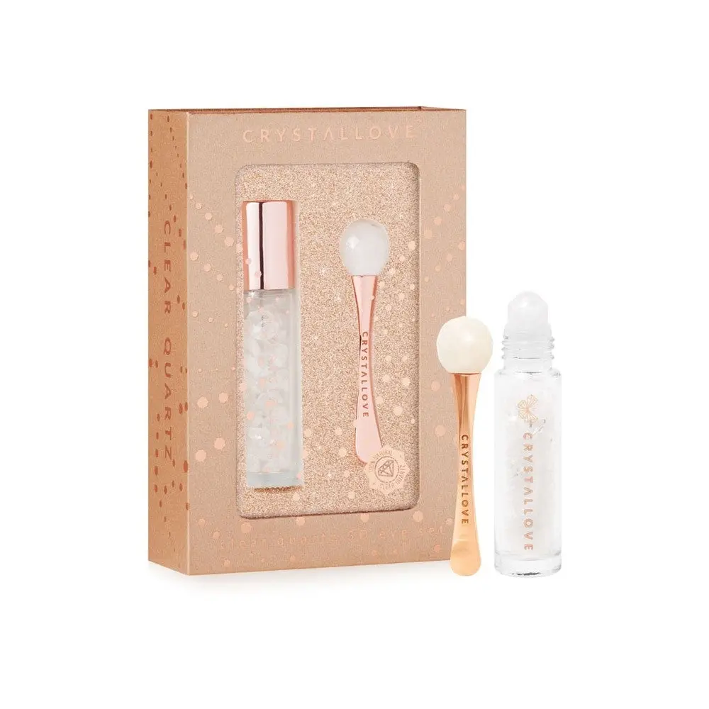 Crystallove Golden Clear Quartz 3D Set 1 pz — Contorno Occhi