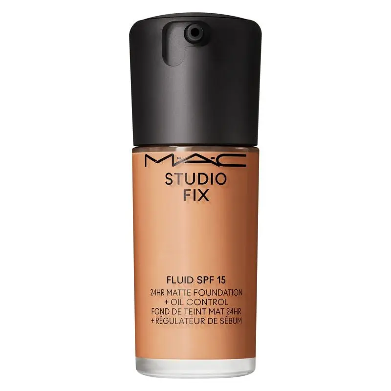 MAC Studio Fix Fluid SPF 15 24HR Matte + Oil Control NC44.5 30 ml — Fondotinta