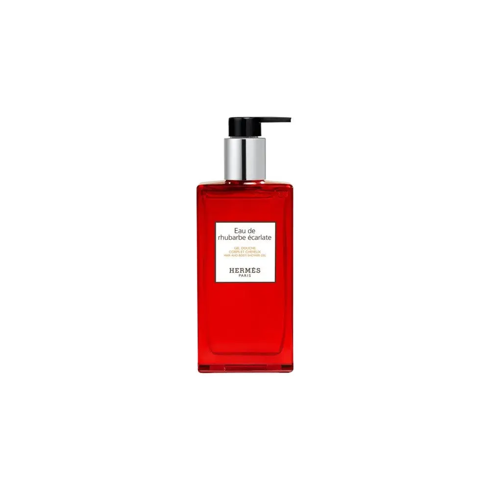 Hermès Le Bain Eau di Rhubarbe Écarlate Unisex 200 ml — Gel Doccia