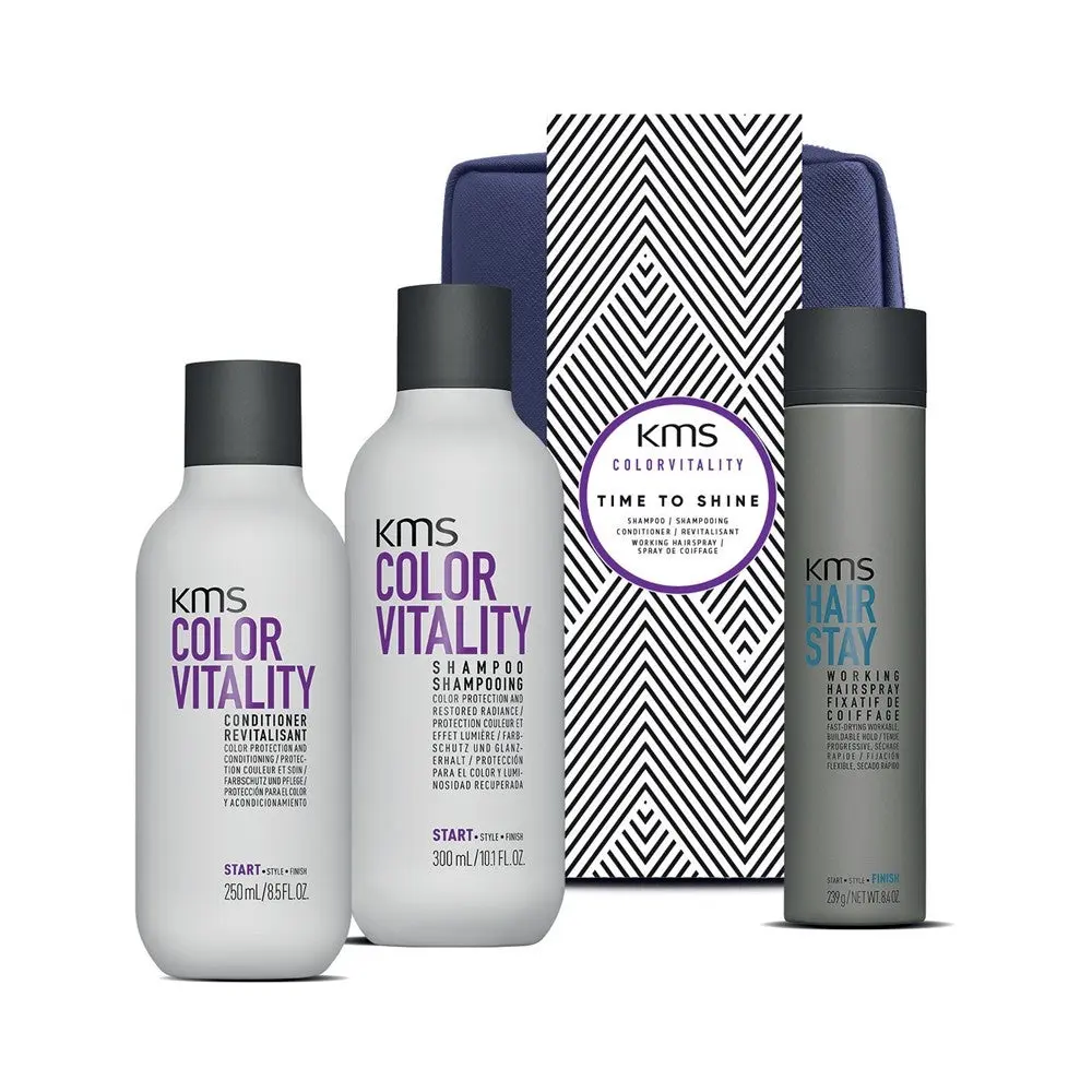 KMS Color Vitality Time to Shine Capelli Tinti — Set Capelli