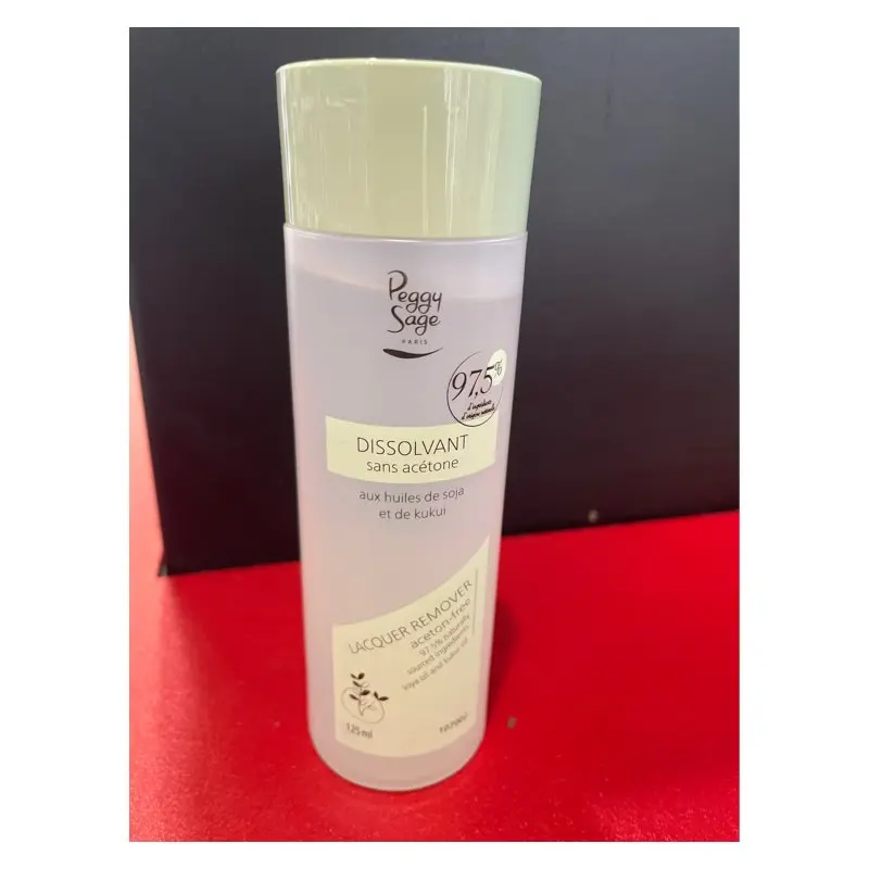 Solvente per unghie senza acetone Peggy Sage Lacquer Remover 125 ml