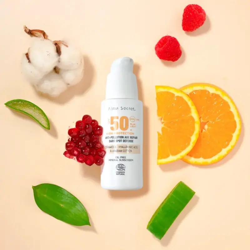 Alma Secret Solar Crema Facial Con Color Spf50 Sand 50ml