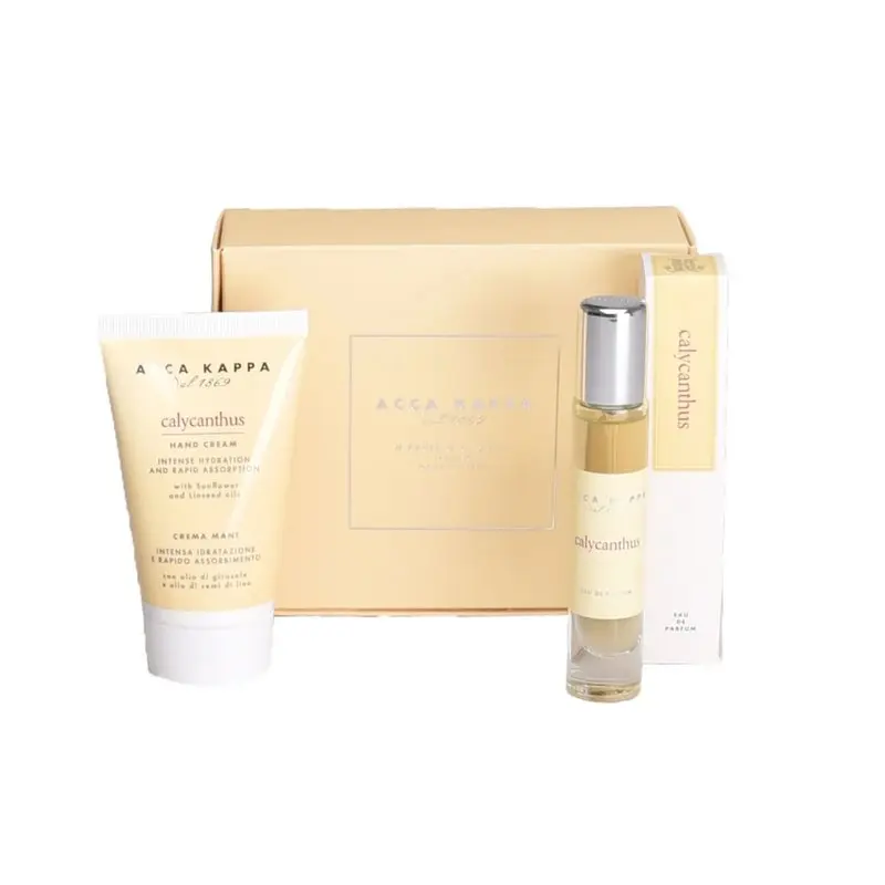 Acca Kappa Calycanthus Set (edp/50ml + c/cr/75ml + pochette)