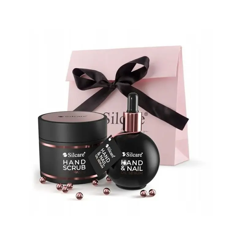 Set Silcare Rose Gold (hand/scrub/150ml + oil/serum/75ml)