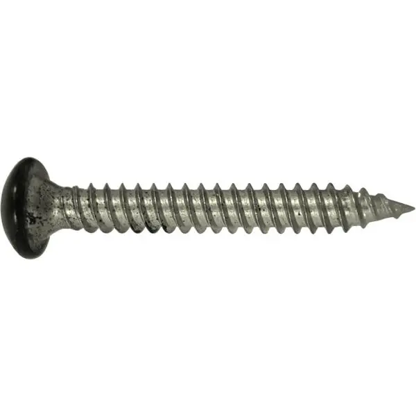 Skruer til stål takpanner metal 35mm sort 500stk