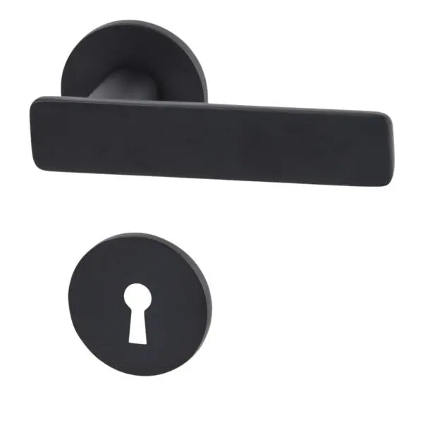 Dørvrider monaco innvendig sort sb dt 38-42mm