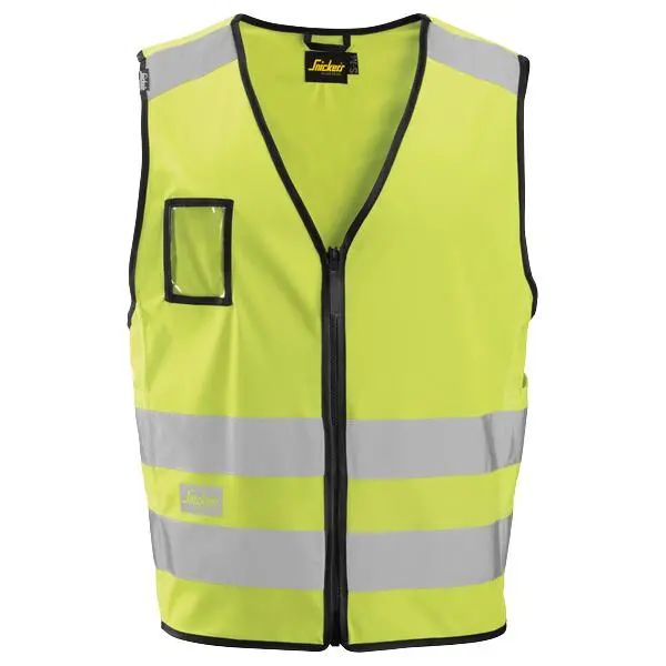 Refleksvest 9153 gul s/m kl2