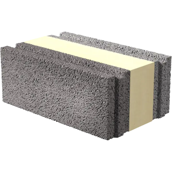 Isoblokk 30cm 30x20x50cm 30 stk pr pall