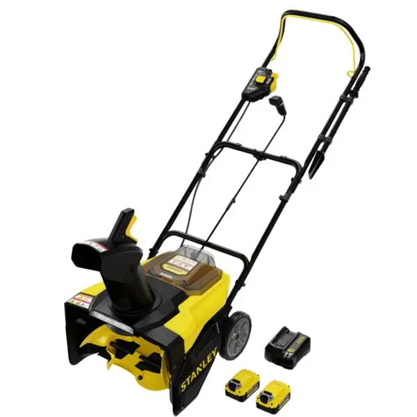Snøfreser fatmax 46cm 2x18v 6ah scsnp460r2 med skyvefunksjon