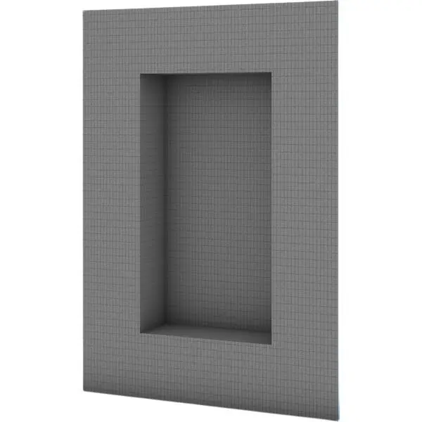 Veggsystem sanwell nisje 10mm 20/40 ramme flens