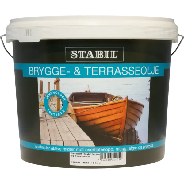 Brygge- & terrasseolje 9 l