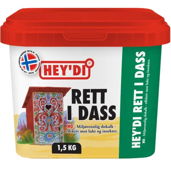 Dokalk "rett i dass" 1,5kg