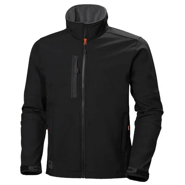 Jakke kensington softshell sort xl
