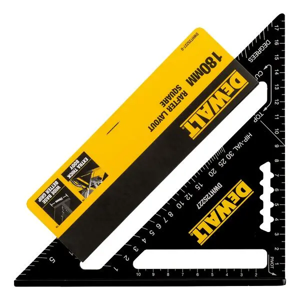 Gradvinkel 18cm dwht25227-0 aluminium