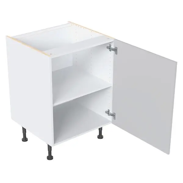 Underskap b399 h704 d565 white u/innred u/hengsel u/front