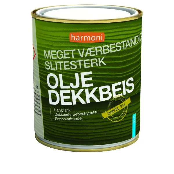 Oljedekkbeis hvit base 0,68l