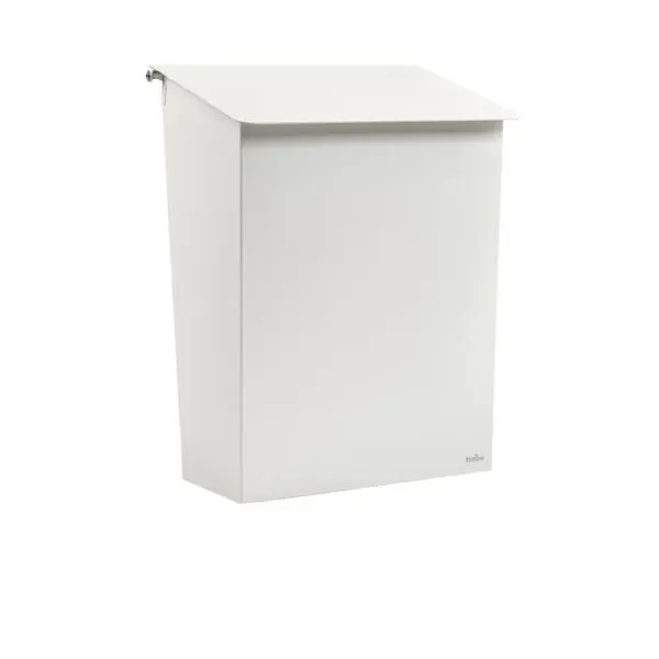 Postkasse classic hvit type 9442b b:270mm h:400mm d:165mm