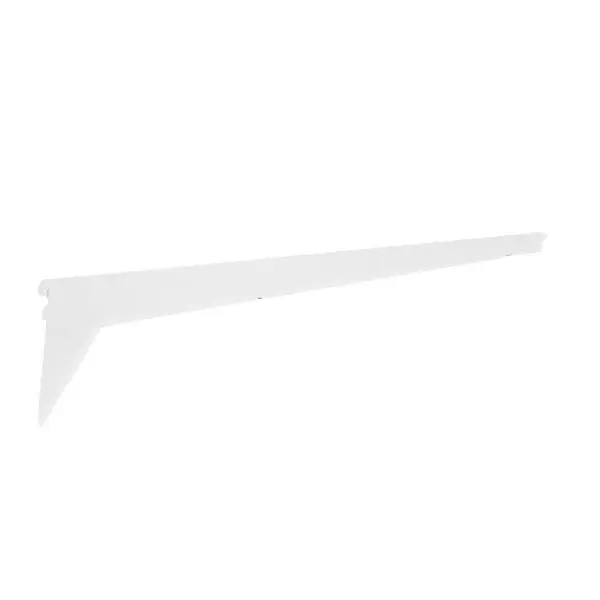 Knekt forsterket 570 mm hvit 570x13x149 mm