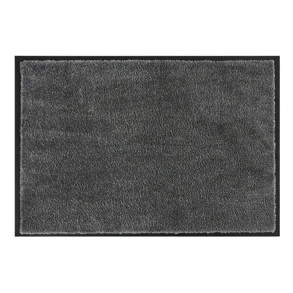 Dørmatte soft & clean steel 50x75cm