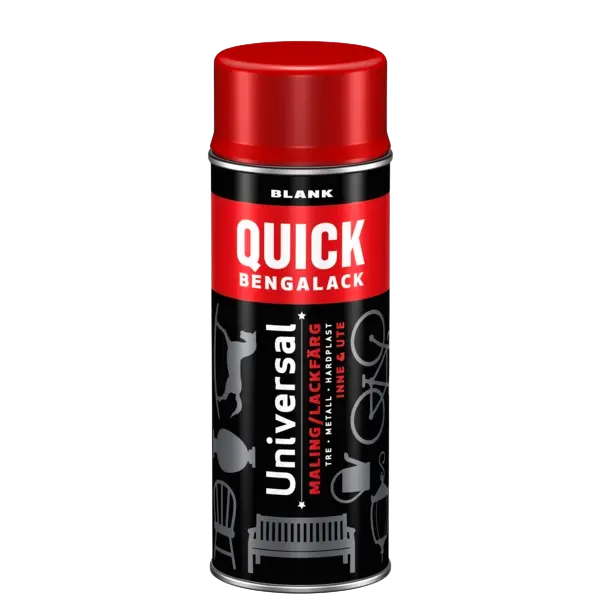 Spray signalrød blank 400ml