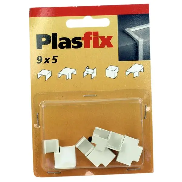 Skjøt/hjørner plasfix 21x11,5mm