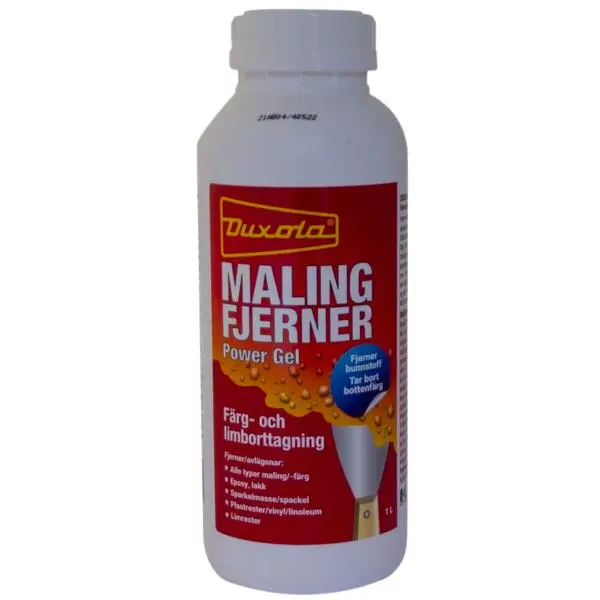 Malingfjerner 1 l power gel