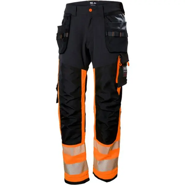 Håndverksbukse 77471 oransje c46 kl 1 icu