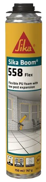 Fugeskum boom-558 fleksibelt pistolskum 750ml