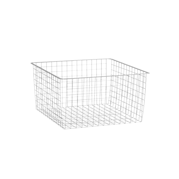 Trådkurv 55/3 standard platinum 527x527x285 mm