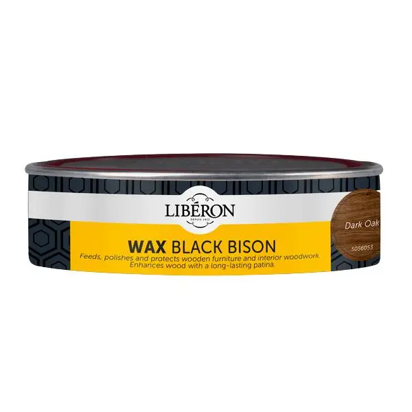 Voks black bison 150ml mørk eik