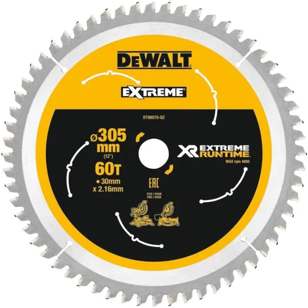 Sirkelsagblad xr 305x30x60t dt99575 flexvolt