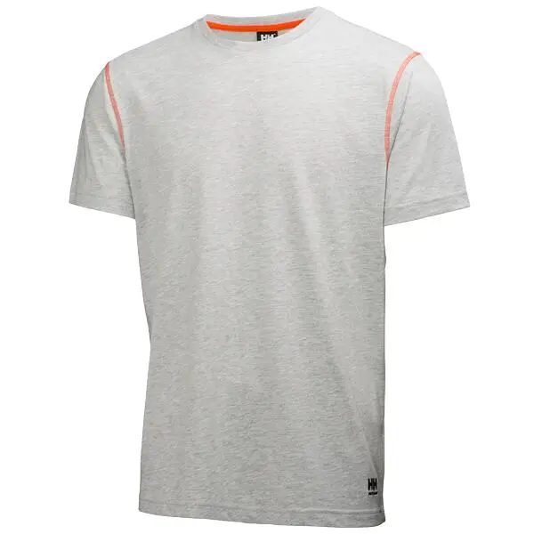T-shirt gråmelert xxl oxford
