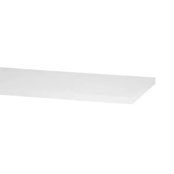 Melaminhylle 1200x250 hvit 1200x250x19 mm
