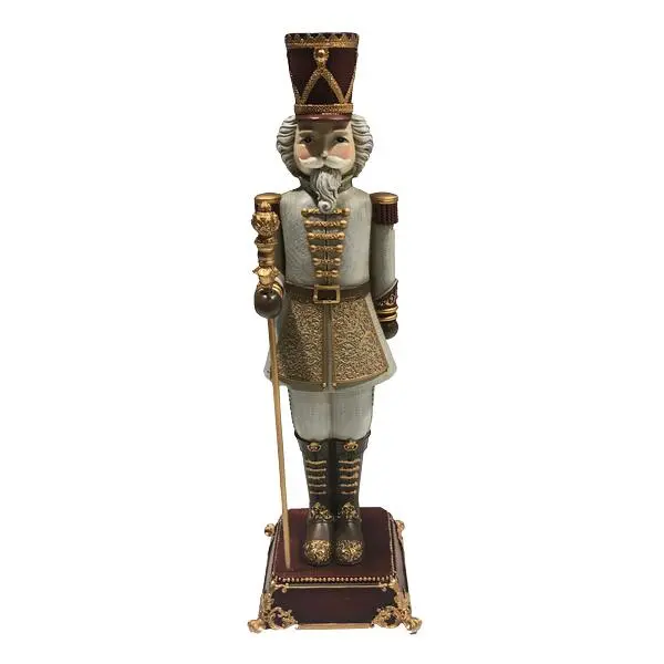 Figur nutcracker rød 10x10x31,5