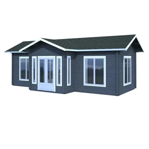 Hytte anna 26,8 29,2 m2 70 mm laft