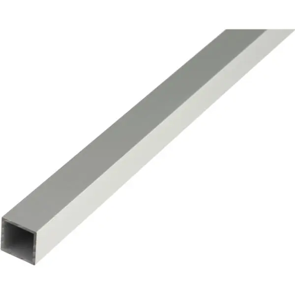 Profil firkantet aluminum 20x20x1,5/2,6m sølv