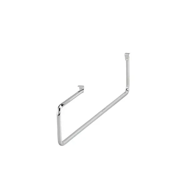 Fronthenger 40-dybde krom 387 x 11 x 88 mm