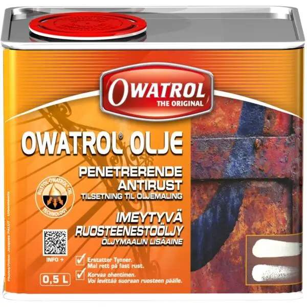 Owatrol Olje antirust 0,5 l