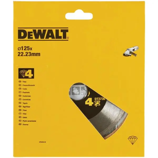 Blad diam kakel 125mm dt3736 dw