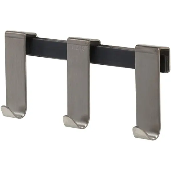 Krokrekke basic 6-8mm dusjvegg mattbørstet stål